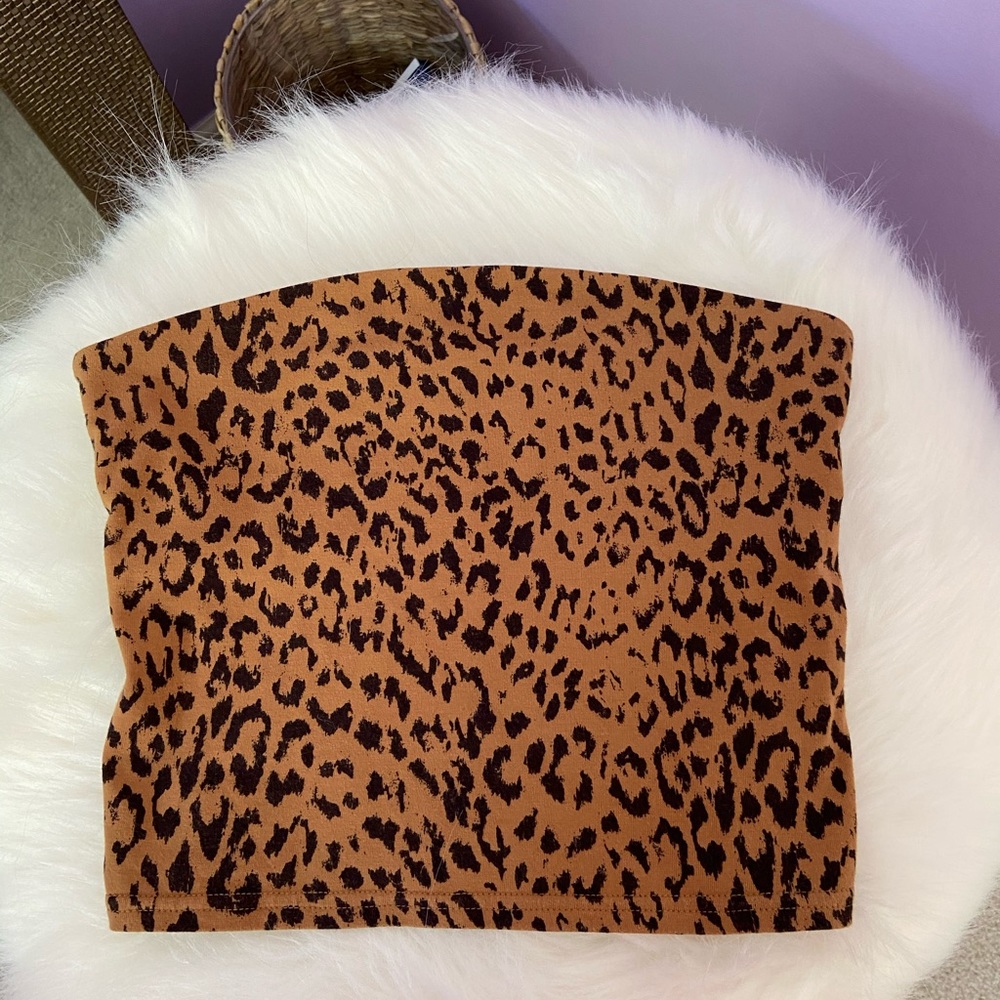 Urban Outfitters Cheetah Tube Top